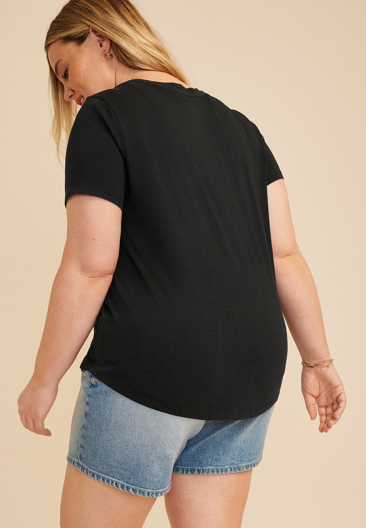 Maurices Plus Size Lake Time Classic Fit Graphic Tee