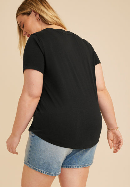 Maurices Plus Size Lake Time Classic Fit Graphic Tee