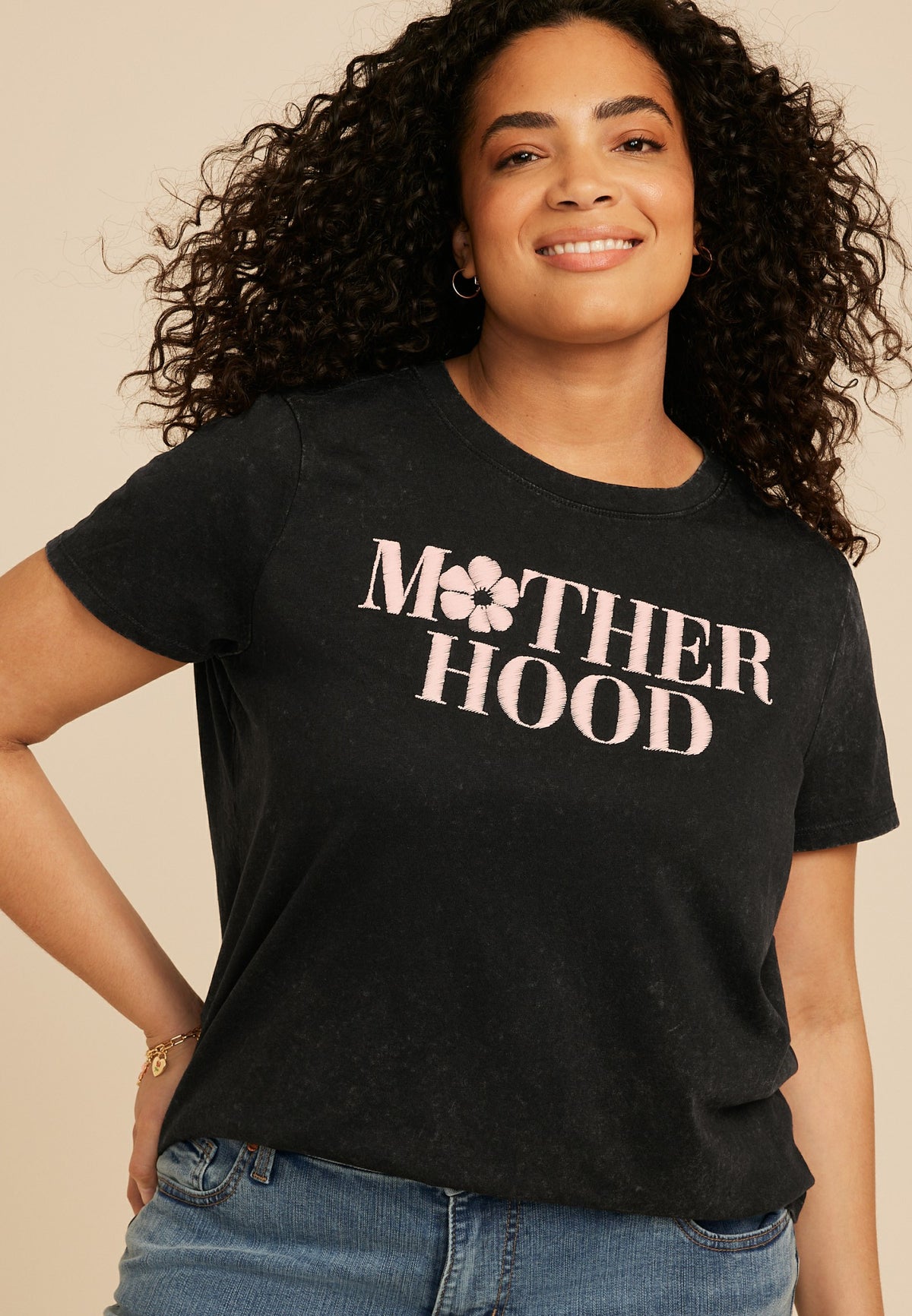 Maurices Plus Size Motherhood Classic Fit Graphic Tee