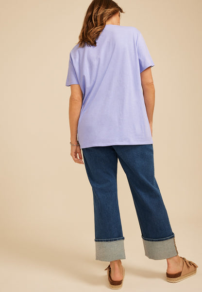 Maurices Plus Size MTV Oversized Fit Graphic Tee