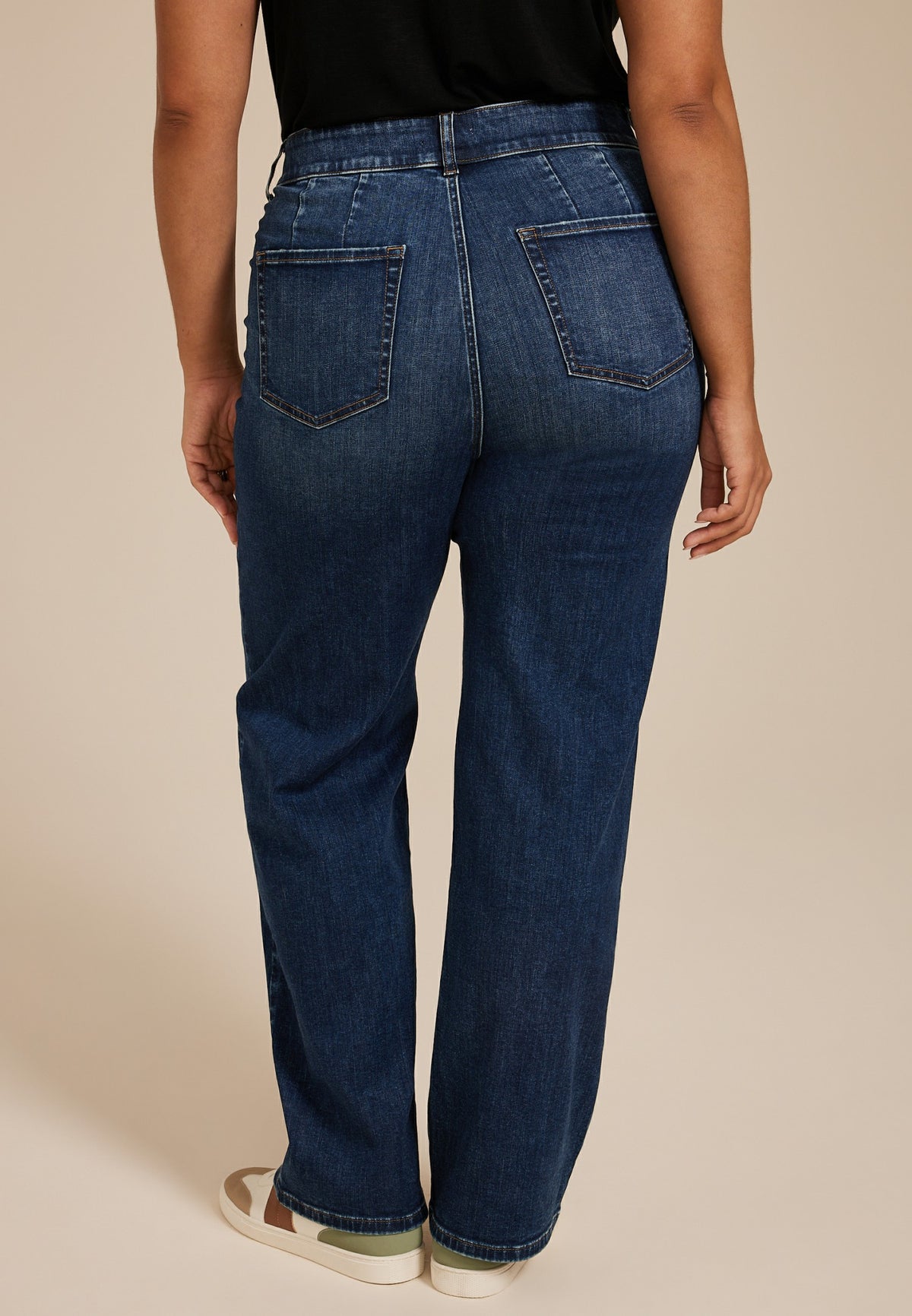 Maurices Plus Size m jeans by maurices™ Ultra High Rise Double Button Straight Jean