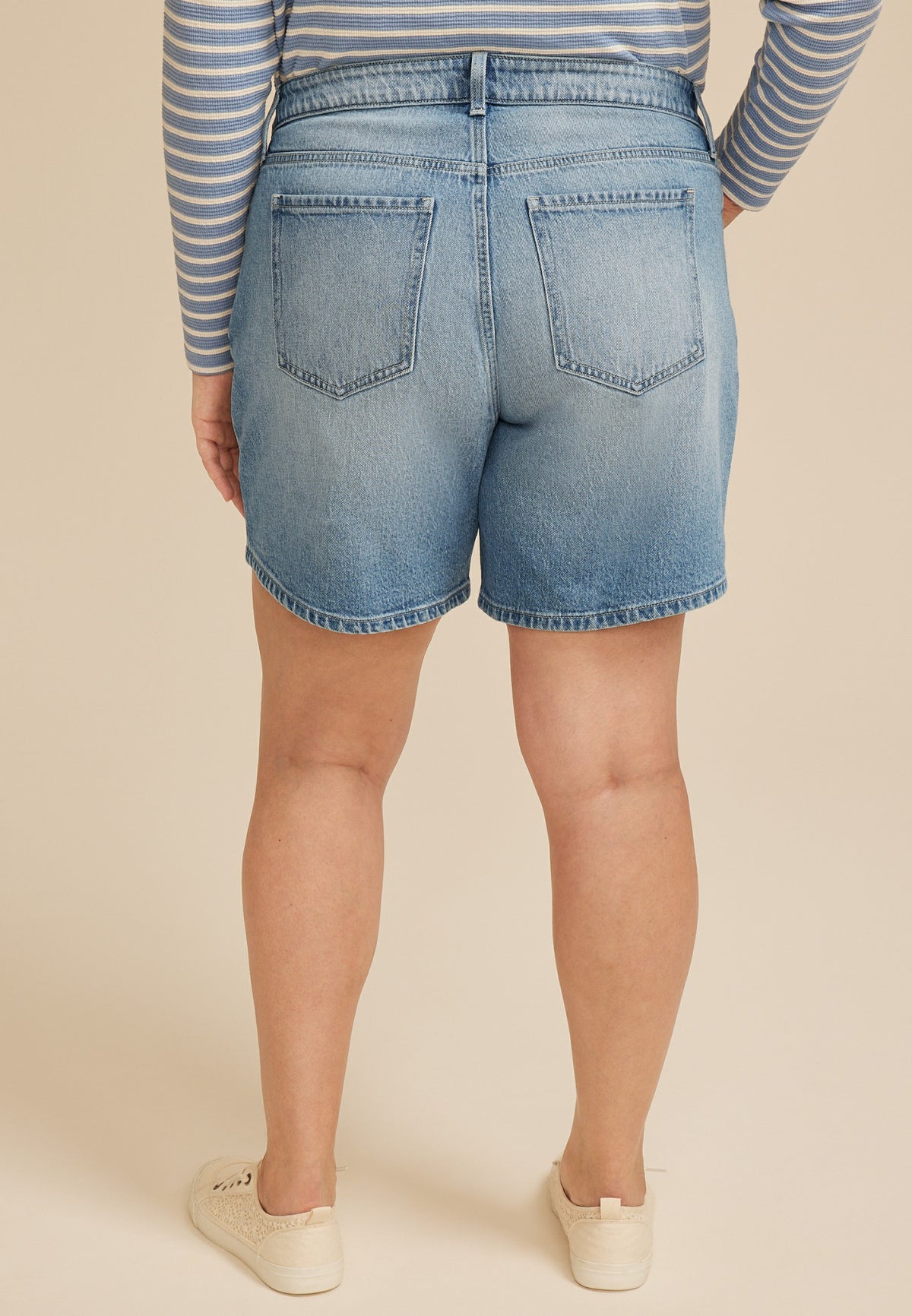 Maurices Plus Size m jeans by maurices™ High Rise 7in Relaxed Short