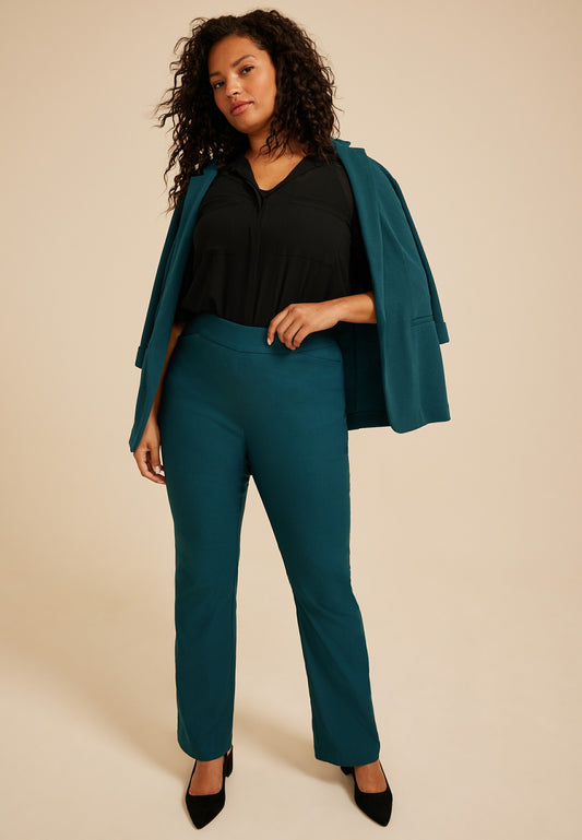 Maurices Plus Size High Rise Bengaline Bootcut Pant