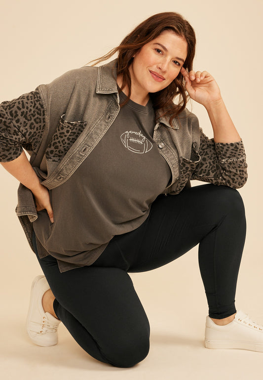 Maurices Plus Size High Rise Active Legging