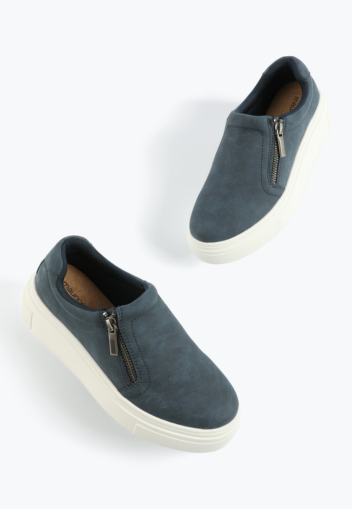 Maurices SuperCush Tegan Platform Zip Up Sneaker