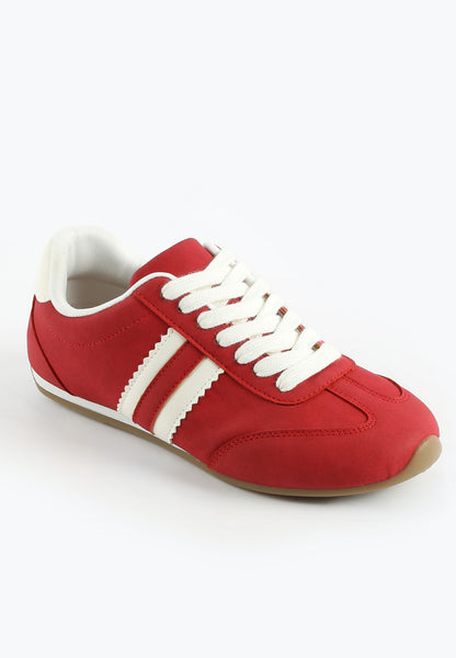 Maurices SuperCush Red Lace Up Sneaker
