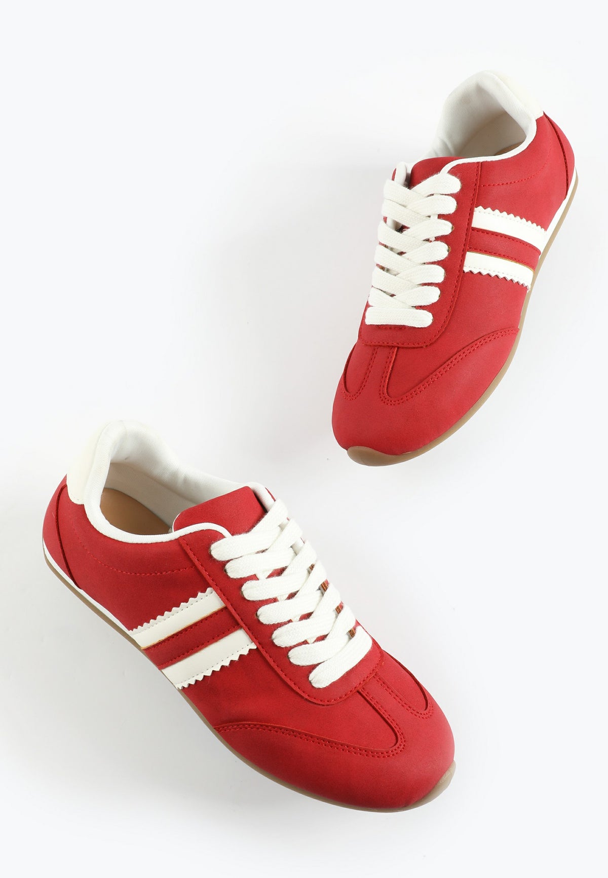 Maurices SuperCush Red Lace Up Sneaker