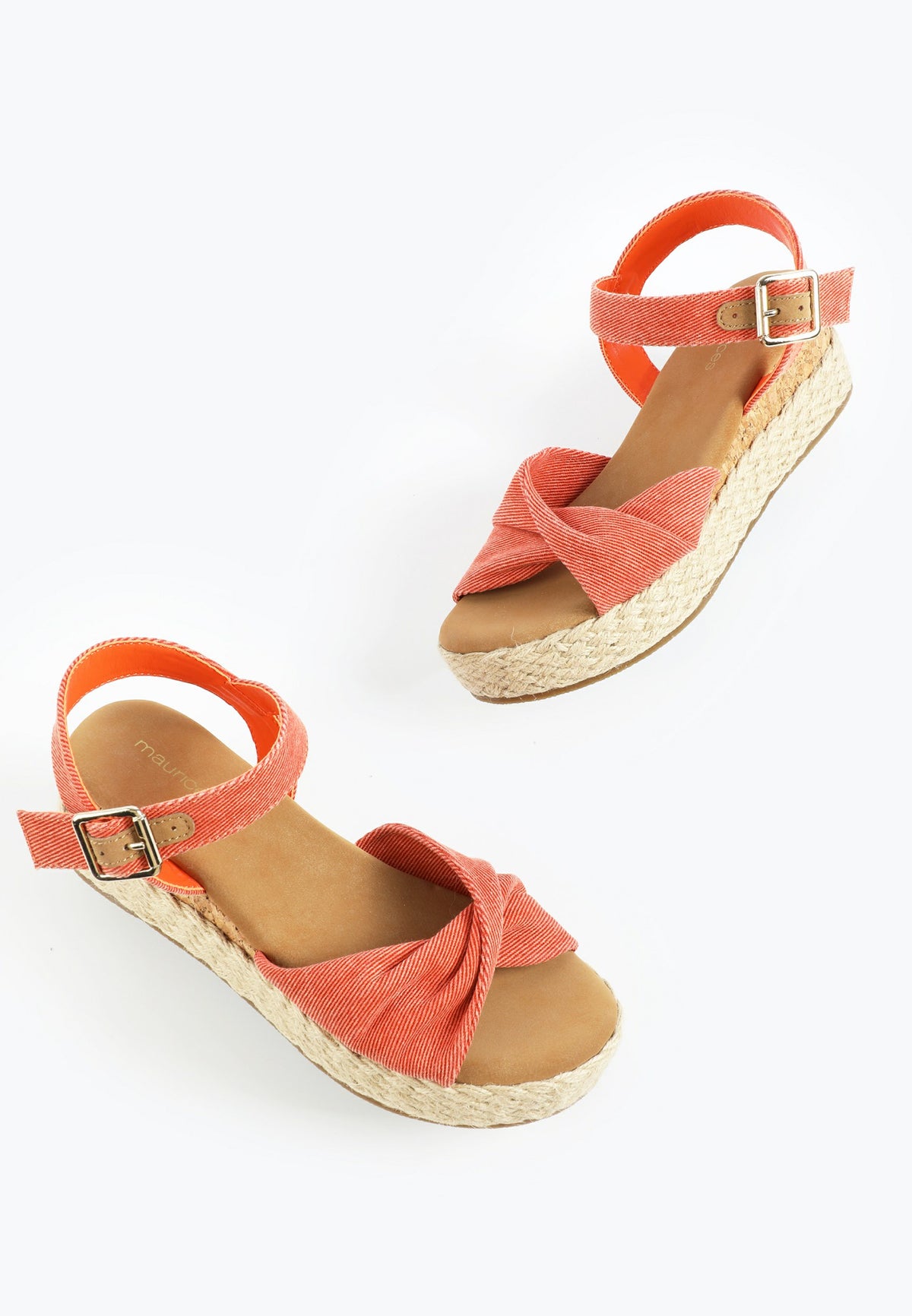 Maurices SuperCush Canvas Twist Band Wedge Sandal