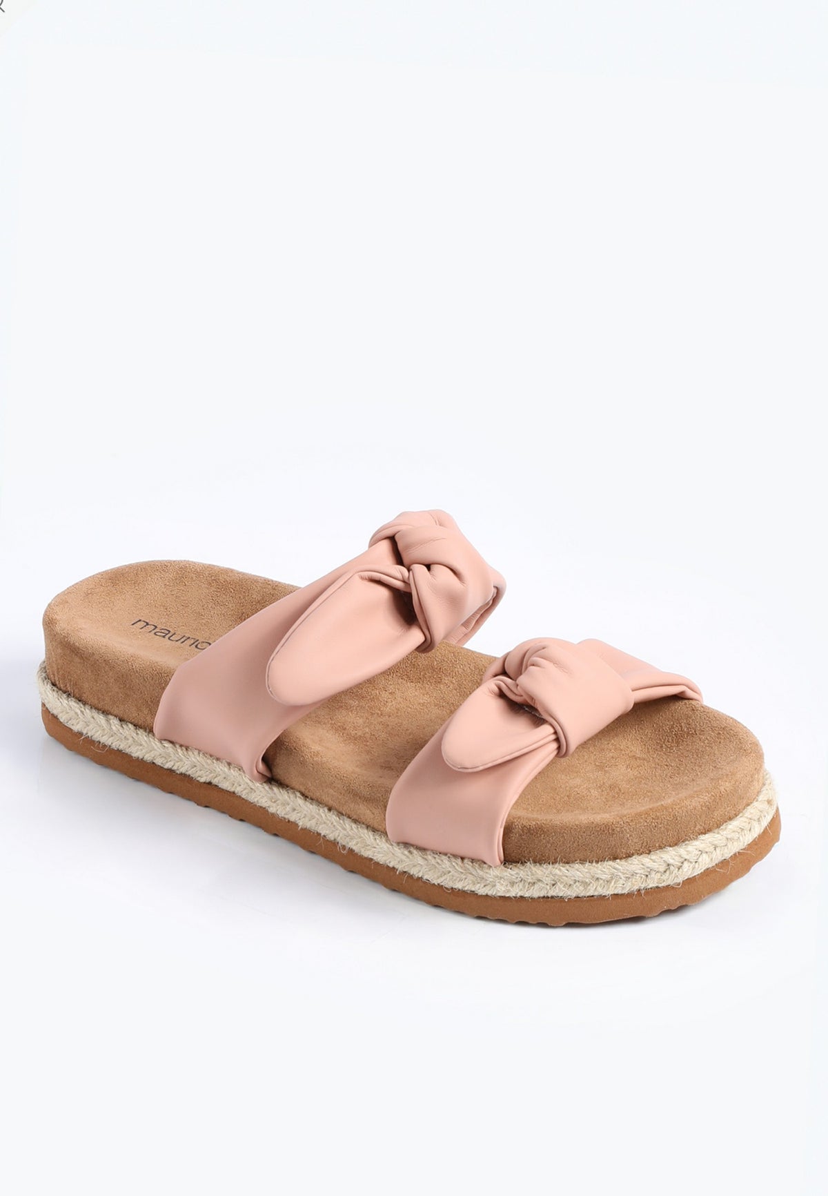 Maurices SuperCush Knotted Strap Slide Footbed Sandal
